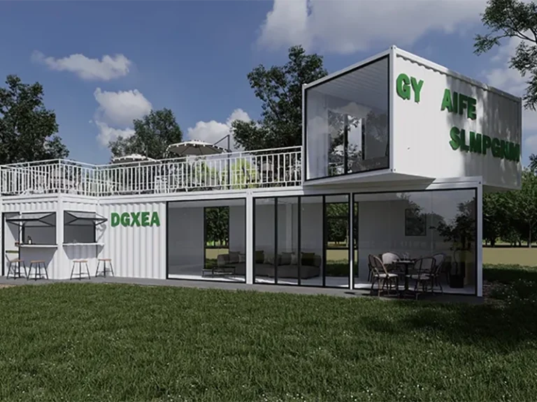 distributed modular guest accommodation for tourism zone