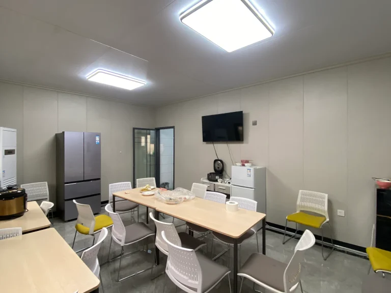 flat pack site office unit for construction project