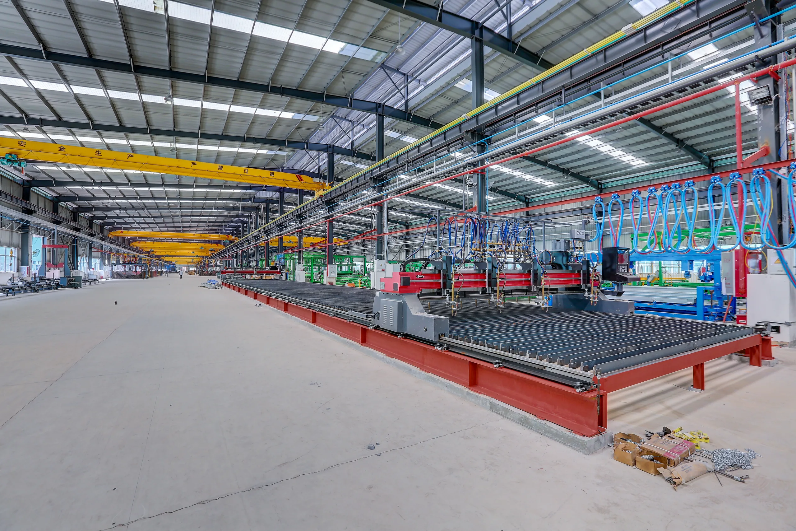 KUBO Prefab CNC plasma cutting production line